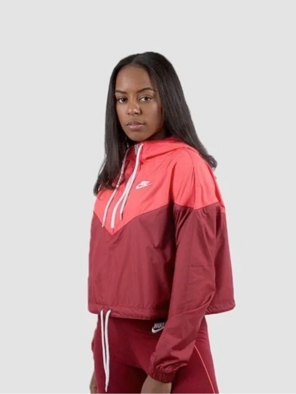 Nike Red Windbreaker